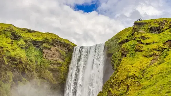 Waterfall in Iceland